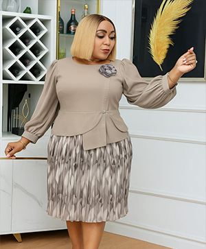 stylish & elegant women dress,sizes 38-46(xl-5xl),ksh 2500