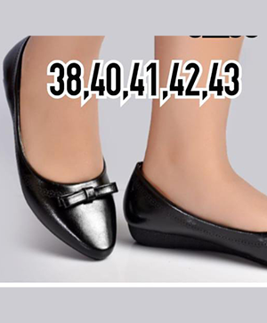 Quality flat shoes.sizes 38-43,ksh 2099